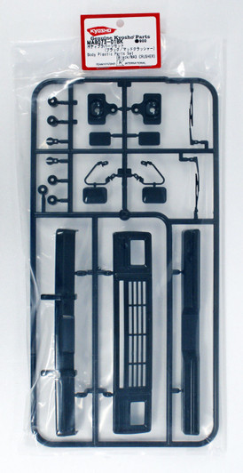 Kyosho MAB073-01BK Body Plastic Parts Set(Black/MAD CRUSHER)