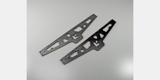 Kyosho MAW002GM MAD FORCE Hard Side Plate(7075/Gun Metallic)