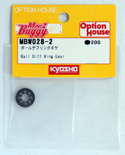 Kyosho Mini Z MBW028-2 Ball Diff Ring Gear