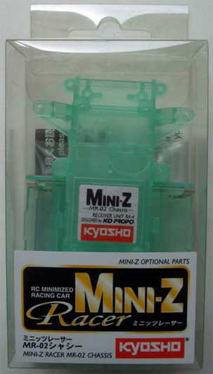 Kyosho Mini Z MZF201CG Skelton Chassis Set Clear Green