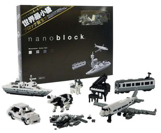 Kawada NB-002 nanoblock MonotOne Color Set (Mono TOne)