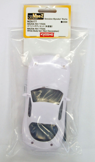 Kyosho Mini Z MZN177 MAZDA RX-7 FD3S White Body Set