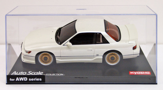 Kyosho Mini Z MZP431PW NISSAN Silvia S13 Aero Pearl White
