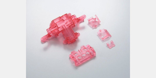 Kyosho MMF03CP Skeleton Servo Case Set(Clear Purple)