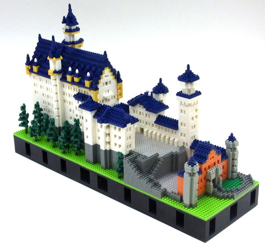 Kawada NB-009 nanoblock Neuschwanstein Castle Deluxe