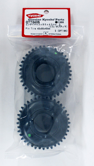 Kyosho OTT243S Pin Tire 43x86x40mm S (OPTIMA)