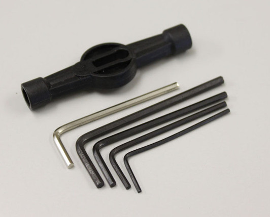 Kyosho PZ217 L Wrench Tool Set (1.5/2.0/2.5/3.0mm/3-32Inch/for Plazma LM)