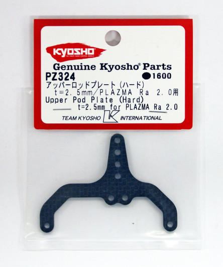 Kyosho PZ324 Upper Pod Plate (Hard/ t=2.5 mm /for Plazma Ra 2.0)