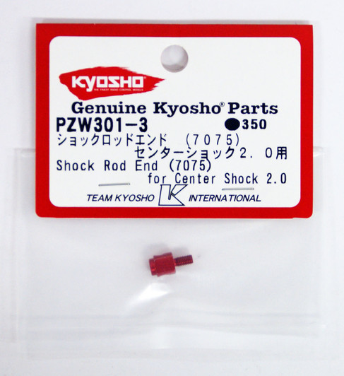 Kyosho PZW301-3 Shock Rod End (7075/ Plazma Ra 2.0)