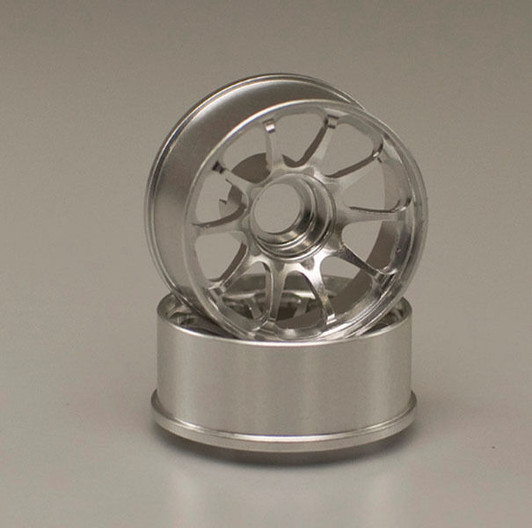 Kyosho R246-1522 RAYS CE28N Aluminum Wheel Narrow / Silver (Offset 1.0mm)