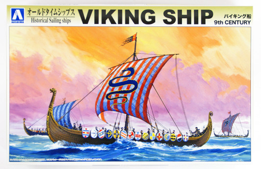Aoshima 43172 Historical Sailing Ships VIKING Ship (non Scale)