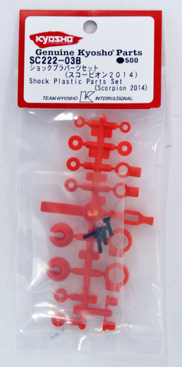 Kyosho SC222-03B Shock Plastic Parts Set(Scorpion 2014)