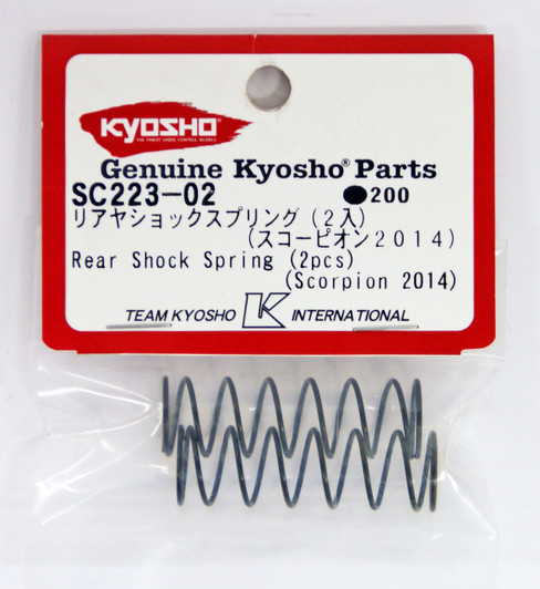 Kyosho SC223-02 Rear Shock Spring (2 pcs/ Scorpion 2014)
