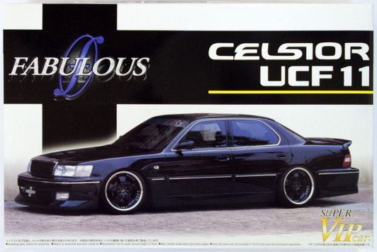 Aoshima 49464 Toyota Celsior (UCF11) Fabulous 1/24 Scale Kit