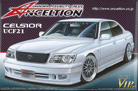 Aoshima 49884 Toyota Celsior UCF21 Anceltion 1/24 Scale Kit