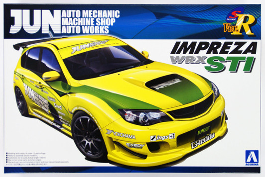 Aoshima 50552 Subaru GRB Impreza WRX STI JUN Version 1/24 Scale Kit