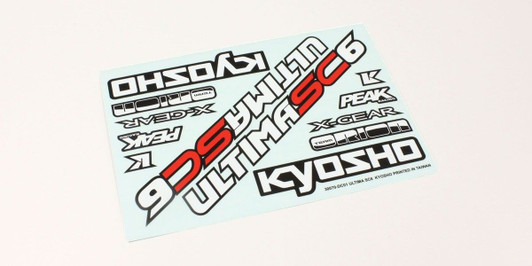 Kyosho UMD04 Decal (ULTIMA SC6)