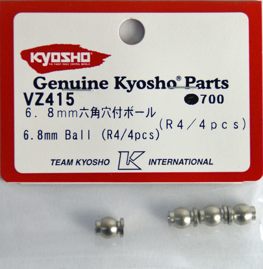 Kyosho VZ415 6.8mm Ball (R4 / 4pcs)
