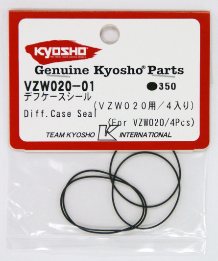 Kyosho VZW020-01 Diff.Case Seal(For VZW020/4Pcs)