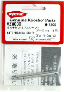 Kyosho VZW030 64 Ti/Middle Shaft (for V-One S)