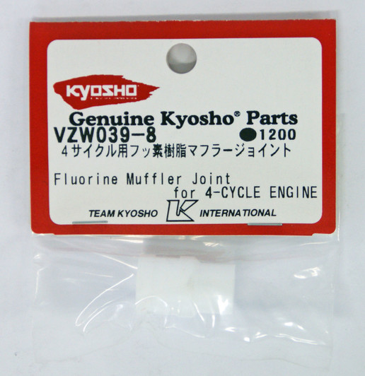 Kyosho VZW039-8 Fluoric resin Muffler Joint for 4-CYCLE