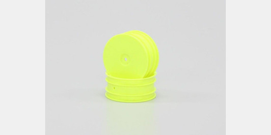 Kyosho W5201 Front Wheel(4WD/2.2-inch/Yellow/2pcs)
