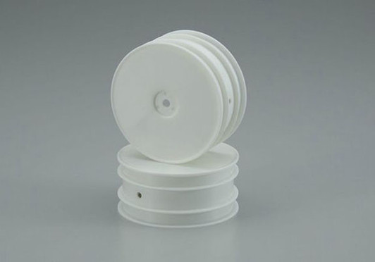 Kyosho W5201W Front Wheel(4WD/2.2-inch/White/2pcs)