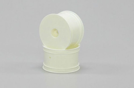 Kyosho W5202W Rear Wheel(2WD 4WD/2.2-Inch/White/2pcs)