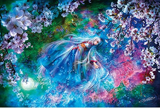 APPLEONE Jigsaw Puzzle 1000-822 SHU Asaki Yumemishi Cherry Blossom (1000 Pieces)