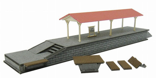 Sankei MP01-101 Platform D 1/220 Z Scale Paper Kits
