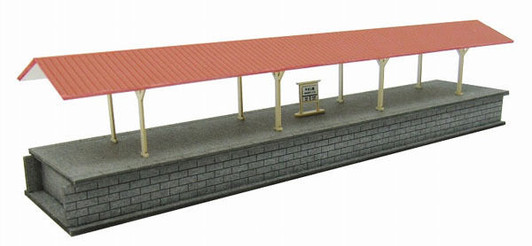Sankei MP01-102 Platform D Expansion 1/220 Z Scale Paper Kits