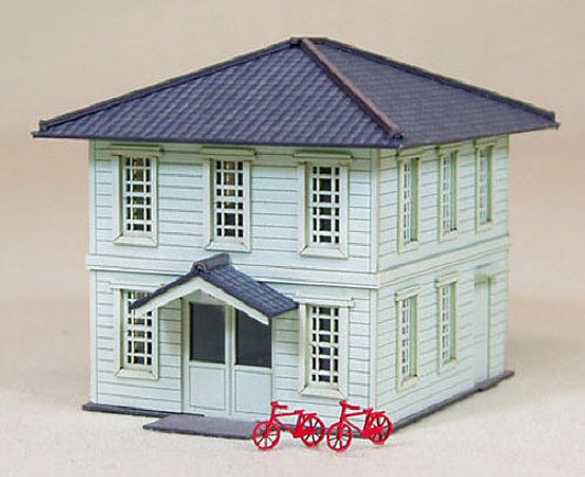 Sankei MP03-05 Japanese Post Office 1/150 N Scale Paper Kits