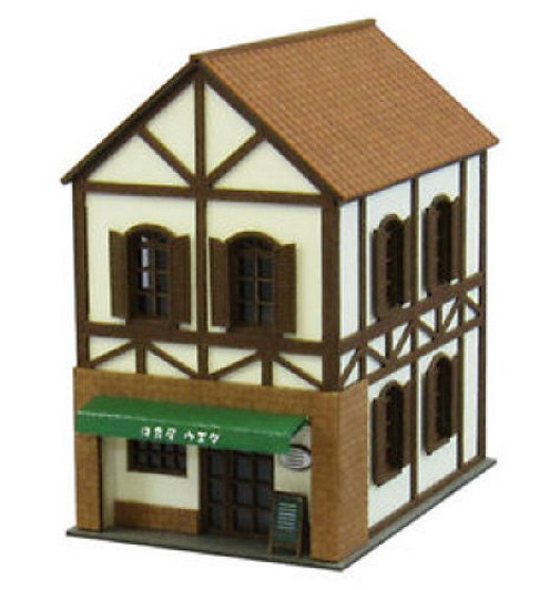 Sankei MP03-45 Restaurant A 1/150 N Scale Paper Kits