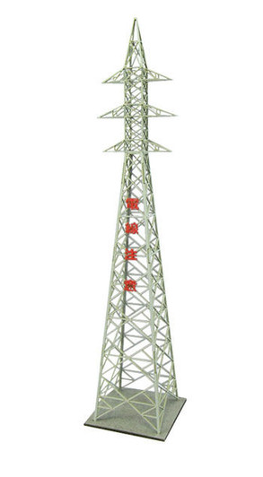 Sankei MP03-50 Steel Tower (Pylon) A 1/150 N Scale Paper Kits