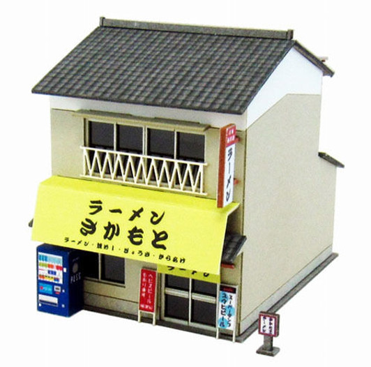 Sankei MP03-67 Noodle (Ramen) Shop 1/150 N Scale Paper Kits