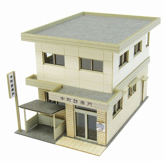 Sankei MP03-79 Clinic 1/150 N Scale Paper Kits