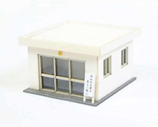Sankei MP04-22 Police Box A 1/150 N Scale Paper Kits
