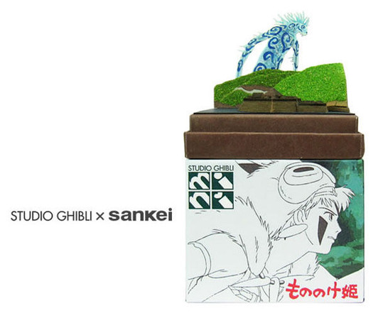 Sankei MP07-44 Studio Ghibli Daidarabotchi (Princess Mononoke) Non-Scale Paper Kits