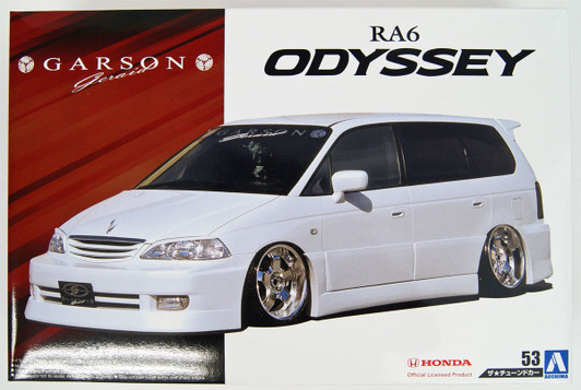 Aoshima 55755 Garson Geraid RA6 Odyssey 2001 (HONDA) 1/24 scale kit Aoshima 55755 Garson Geraid RA6 Odyssey 2001 (HONDA) 1/24 scale kit