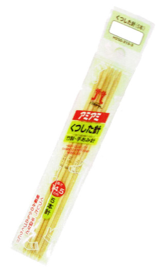 Hamanaka H250-315-6 Knitting Needle (Bamboo) 14.5cm No.6 (3.9mm)