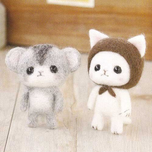 Japan Hamanaka Wool Needle Felting Kit - Cute Puppy Buddy | Kawaii Limited