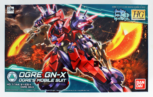 Bandai HG Gundam Build Divers 005 Ogre GN-X 1/144 Scale Kit