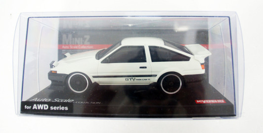 Kyosho MZP410GTV ASC MA020 TOYOTA AE86 Aero White