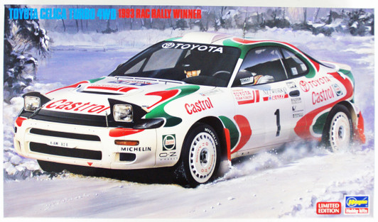 Hasegawa 20358 Toyota Celica Turbo 4WD '1993 RAC Rally Winner' 1/24 scale kit