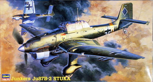 Hasegawa JT13 JUNKERS Ju87B-2 STUKA 1/48 Scale Kit