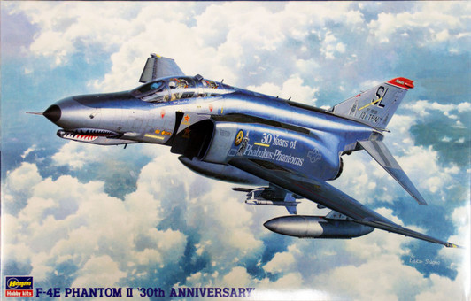 Hasegawa PT08 F-4E PHANTOM II 30TH ANNIVERSARY (One Piece Canopy) 1/48 Scale Kit