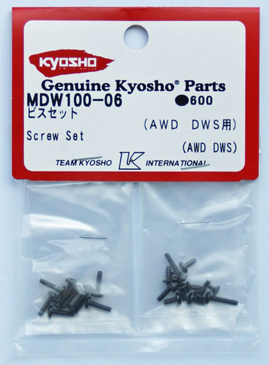 Kyosho Mini Z AWD MDW100-06 Screw Set (AWD DWS)