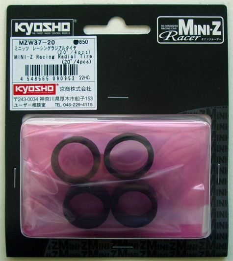 Kyosho Mini Z MZW37-20 Racing Radial Tire (20EE¾EEEE½º)