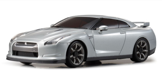 Kyosho MZP152S ASC MR03RWD NISSAN GT-R (R35) Ultimate Metal Silver