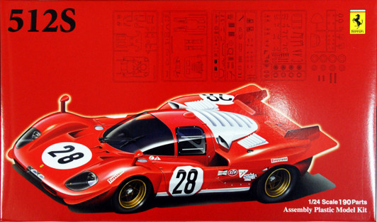 Fujimi RS-SPOT 123851 Ferrari 512S Short Tail 1/24 Scale Kit